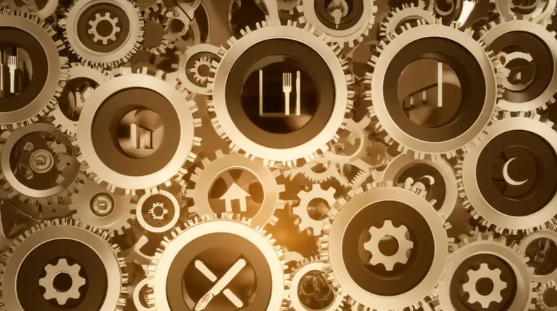 Ilustración visual de la palabra "functioning" - Funcionar