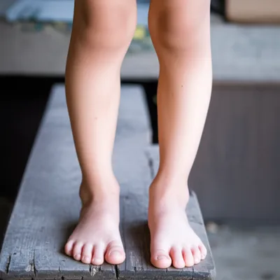 Illustration tiptoes - Image 1