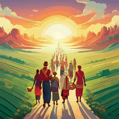 Illustration volk - Image 1