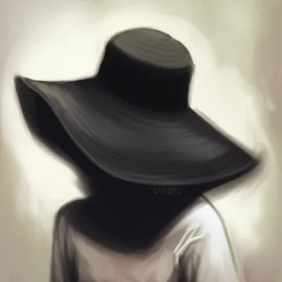 Illustration slouch - Image 1
