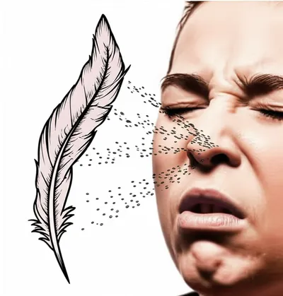 Illustration sneeze - Image 1