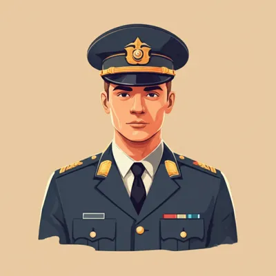 Illustration officer - Image 1