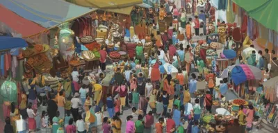 Illustration huddled - Image 1