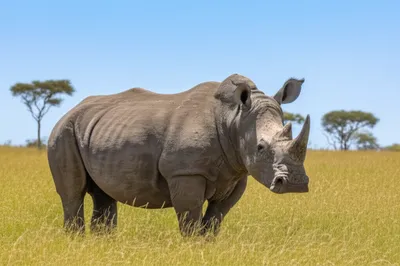 Illustration rhinos - Image 1