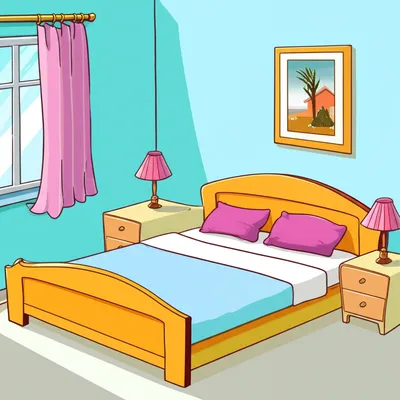 Illustration bedroom