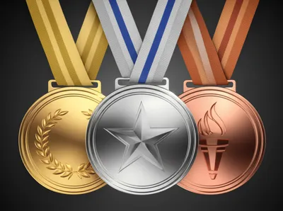 Illustration medals - Image 1