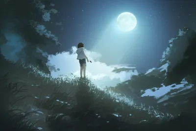 Illustration moon - Image 1