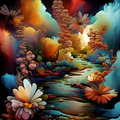 Illustration flowers - Image 1