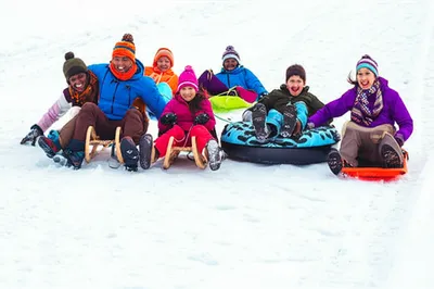 Illustration toboggans - Image 1