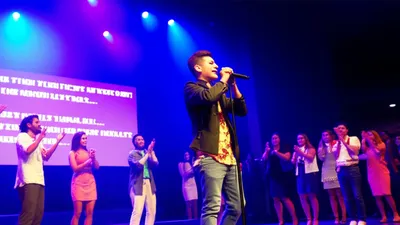 Illustration karaoke