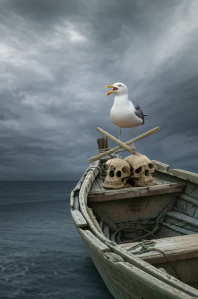 Illustration sculls - Image 1