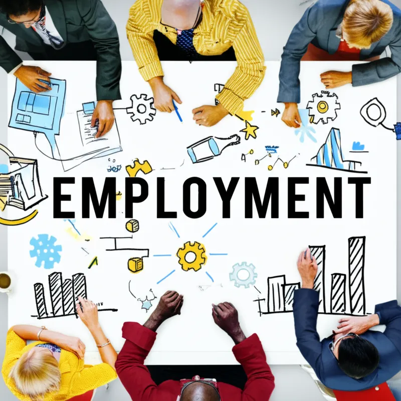 Visuelle Darstellung für das Wort „works" - Beschäftigung