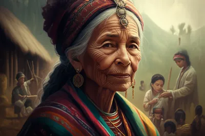 Illustration matriarch