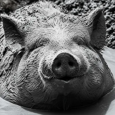 Illustration wallowing