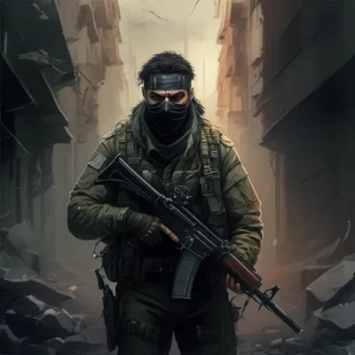 Illustration mercenary - Image 1