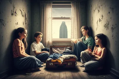 Illustration cramped - Image 1