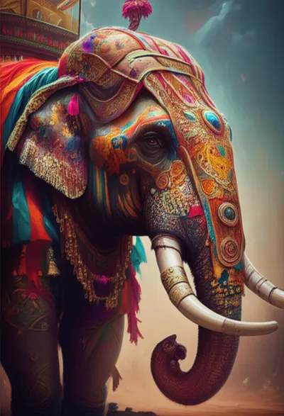 Illustration caparison - Image 1