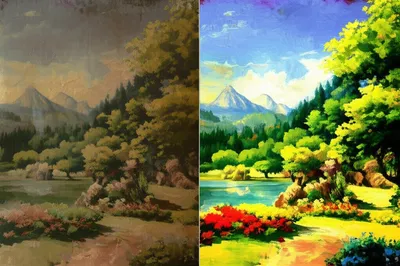 Illustration repainted - Image 1