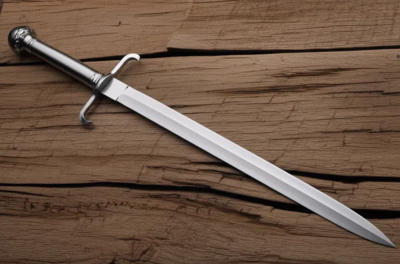 Illustration visuelle du mot « sword » - Épée