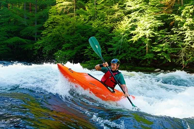 Illustration kayaking - Image 1