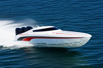 Illustration speedboat - Image 1