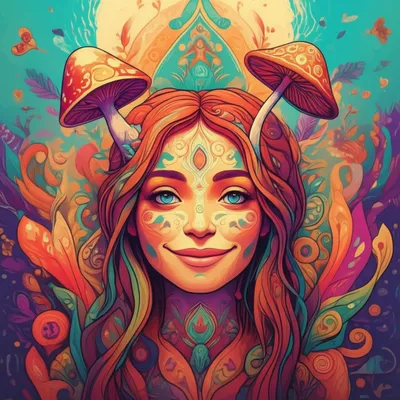 Illustration psychedelia