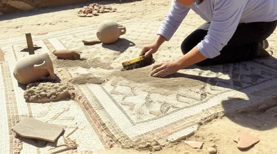 Illustration archeological