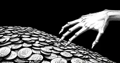 Illustration greed - Image 1