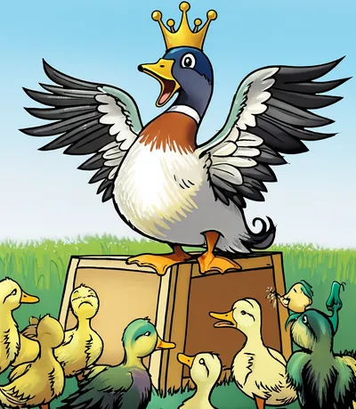 Illustration quacking - Image 1