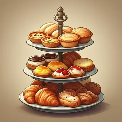 Illustration pastry - Image 1