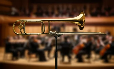 Illustration trombones