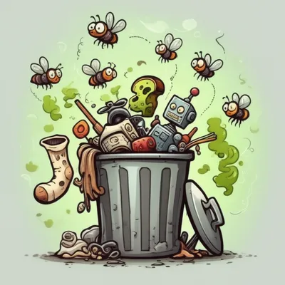 Illustration stinking - Image 1