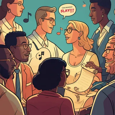 Illustration tongued - Image 1