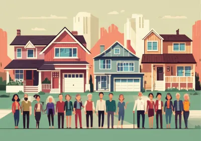 Illustration householders