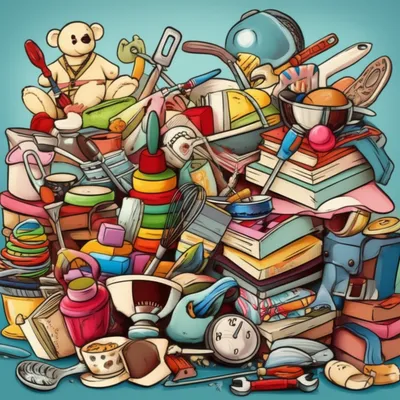 Illustration clutter - Image 1