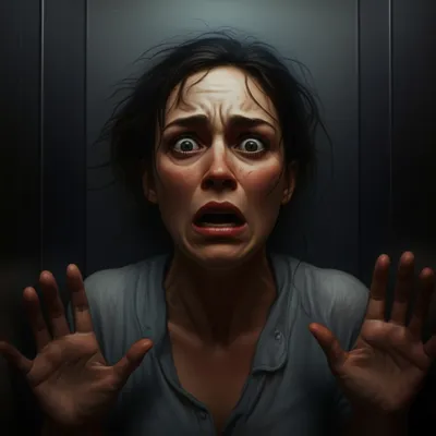 Illustration claustrophobe