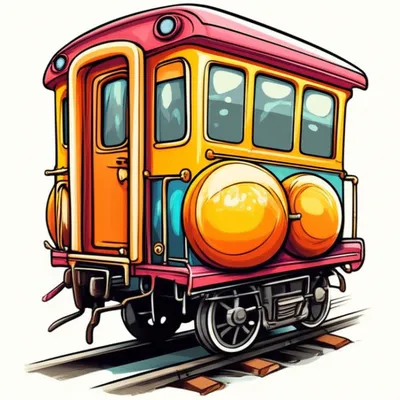 Illustration cabooses - Image 1