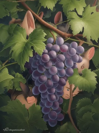 Illustration grapevines - Image 1