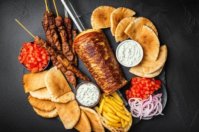 Illustration souvlaki - Image 1