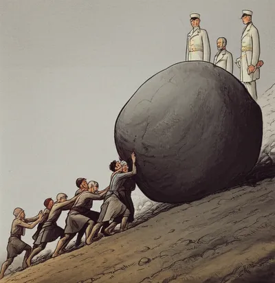 Illustration hazing - Image 1