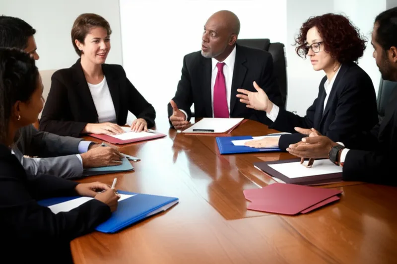 Illustration visuelle du mot « party » - Partie