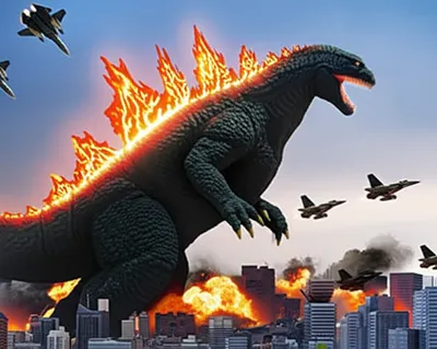 Illustration kaiju - Image 1