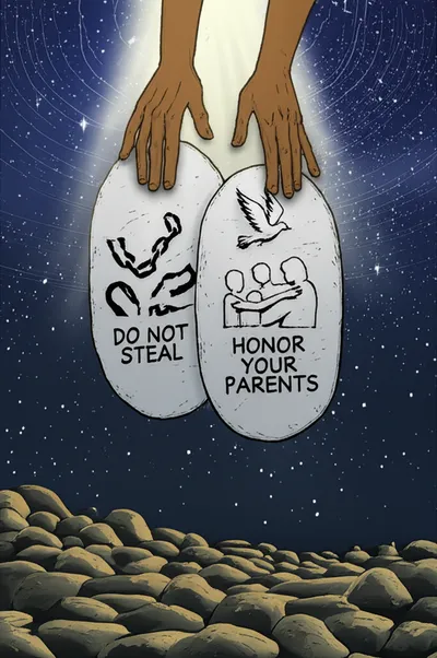 Illustration commandment