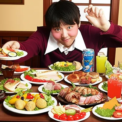 Illustration gourmand