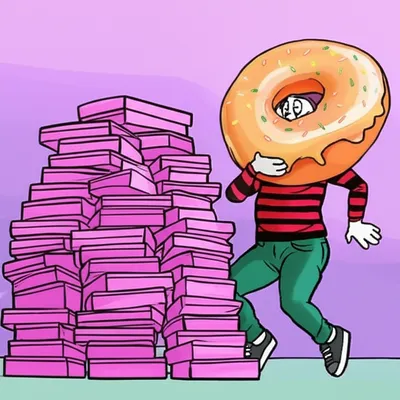 Illustration donuts - Image 1