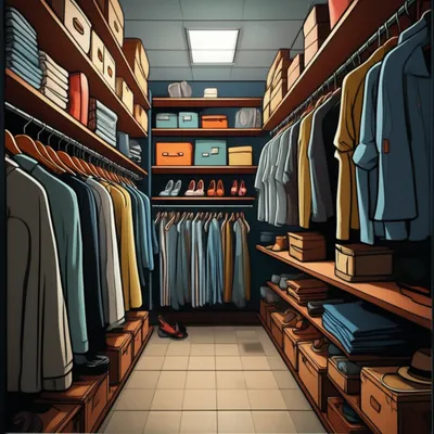 Illustration closets - Image 1
