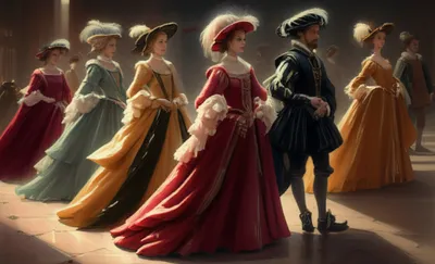 Illustration pavane - Image 1