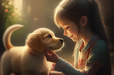 Illustration fawning - Image 1