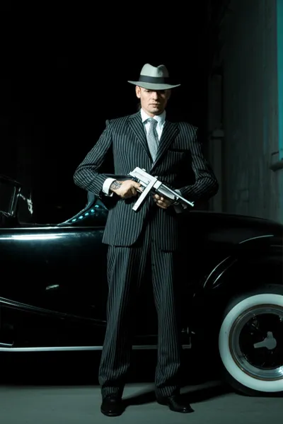 Illustration gangster