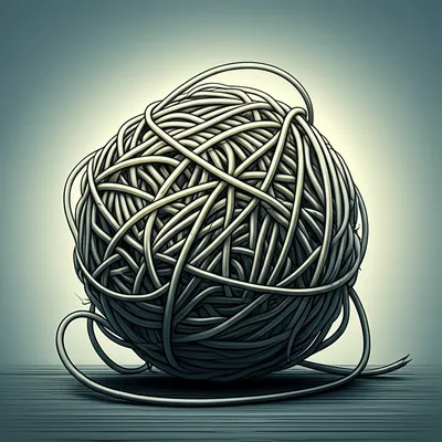 Illustration troubled - Image 1